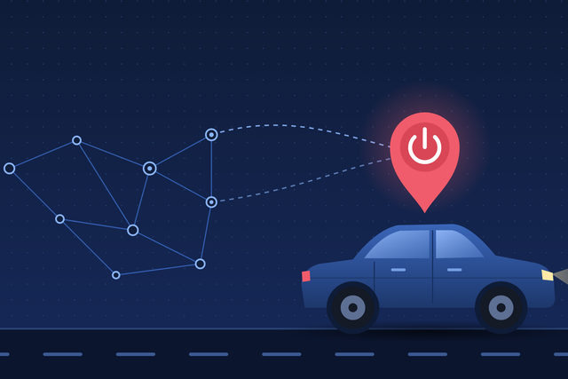 Uber robo firing grafika preegal bez textu