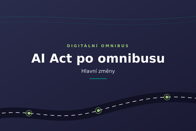 Ai act omnibus grafika silnice preegal